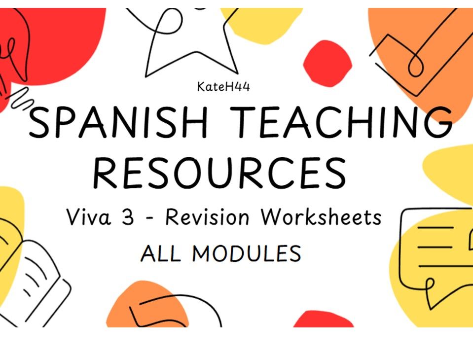 Viva 3 Revision Worksheets - All Modules 1-5