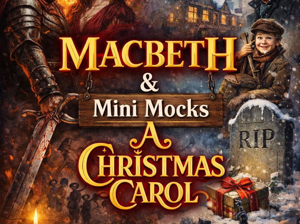 AQA Macbeth/A Christmas Carol Mini Mocks