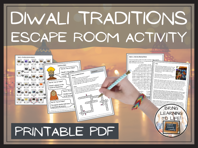 Diwali Escape Room Activity