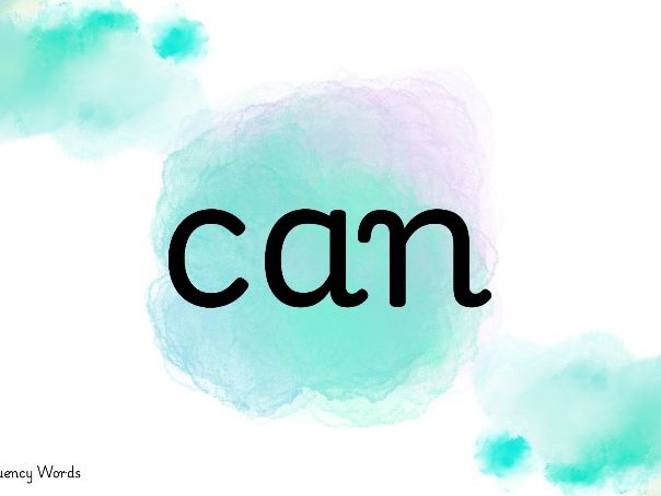 High Frequency Words  (Up to phase 3)