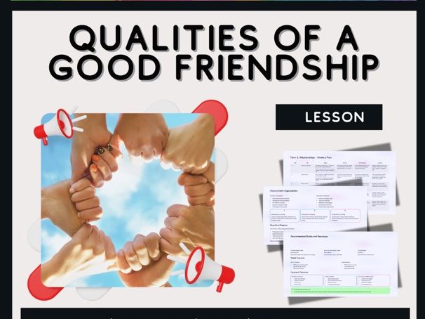 Good Friendship Qualities – Social Skills Lesson