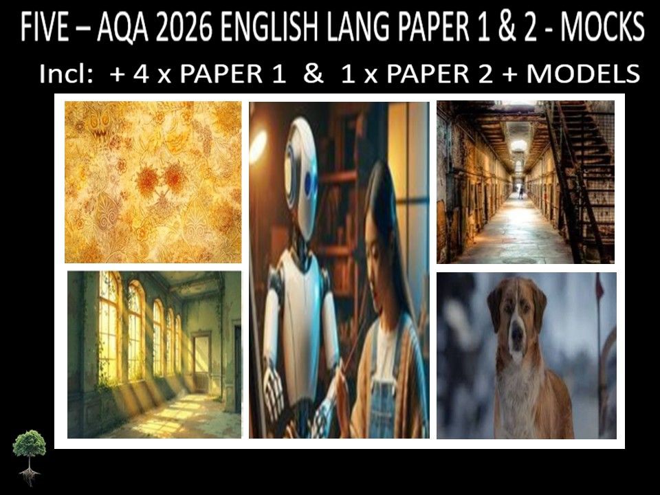 FIVE - AQA PAPER 1 & 2 | 2026 FULL MOCKS | MODELS
