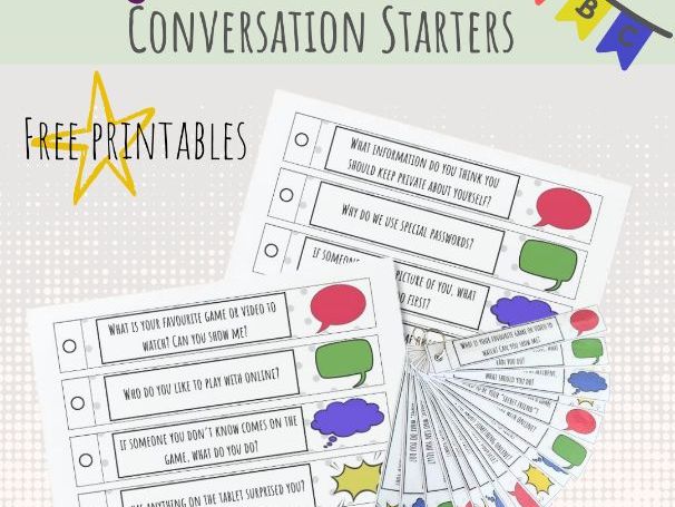 Online Safety Conversation Starters - All Ages