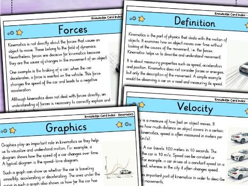 Kinematics | Physics | Motion, Velocity & Acceleration