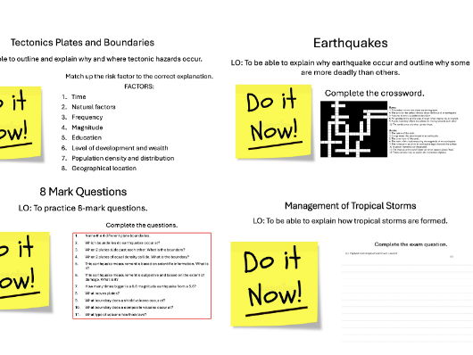 iGCSE Edexcel Geography - Hazards