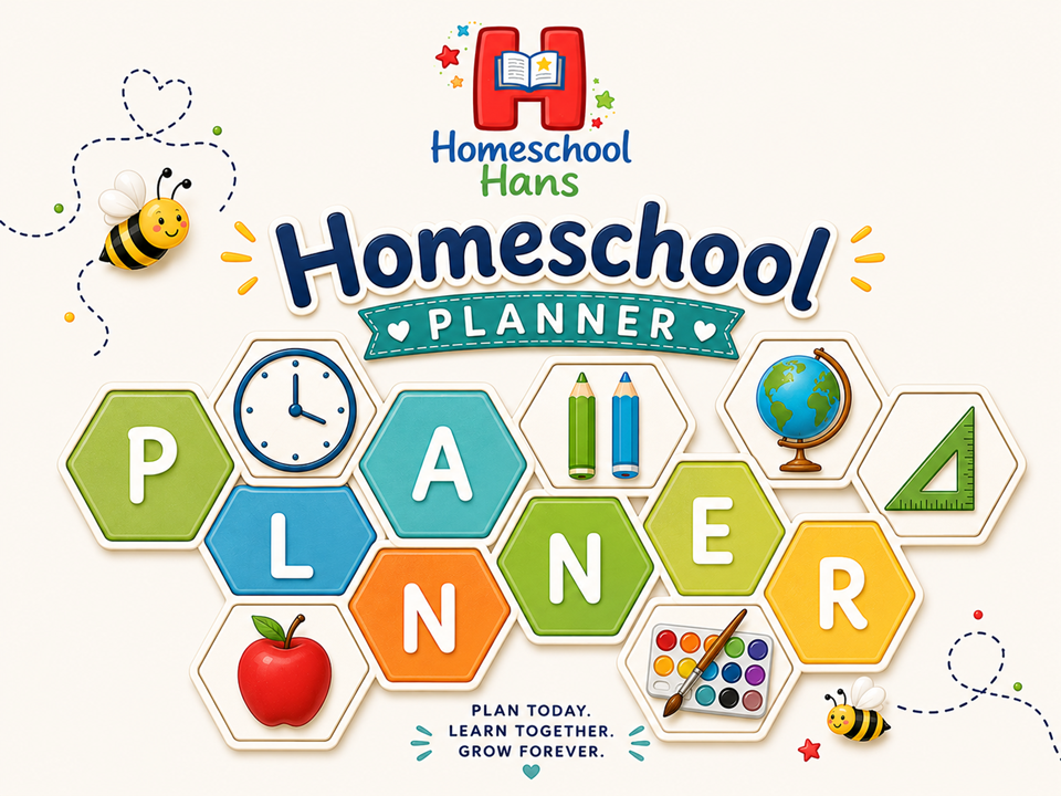 Printable Homeschool Planner & Organizer
