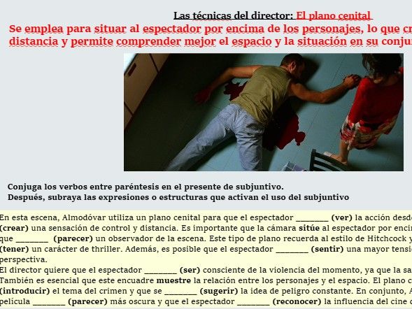 Volver Lesson 5 La escena del asesinato: técnicas cinematográficas y simbolismo en Volver