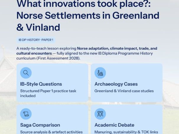 IB DP History Paper 1 Norse Exploration OUTLINE - What innovations took place?