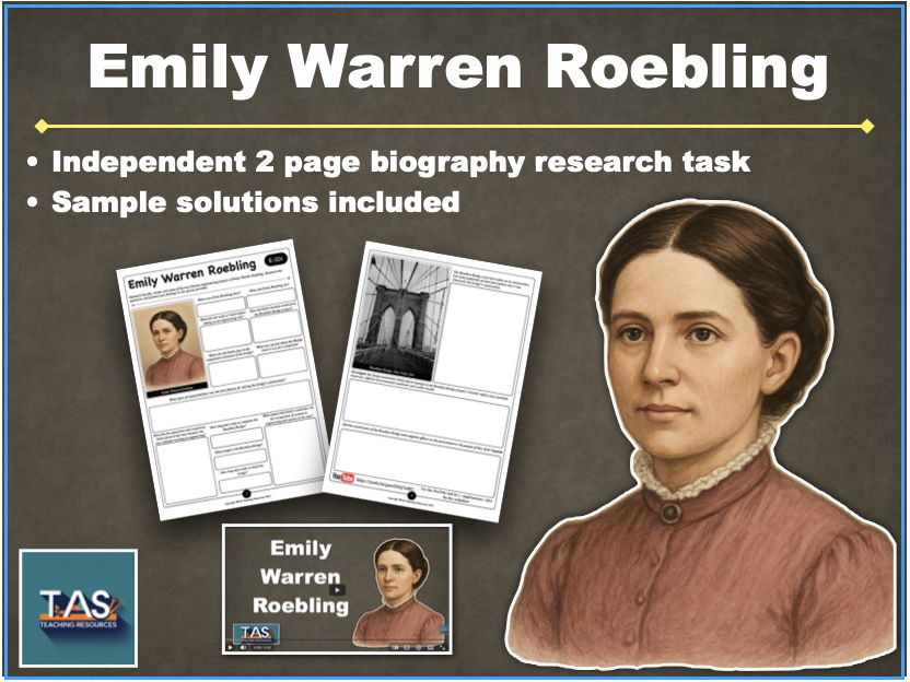 Engineer Emily Warren Roebling Research Task