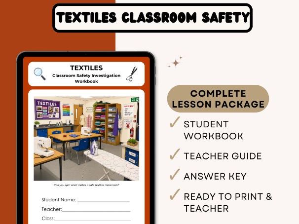 Textiles Safety Investigation Workbook