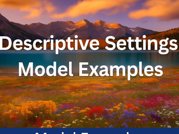 Setting Description - Modelled Answer