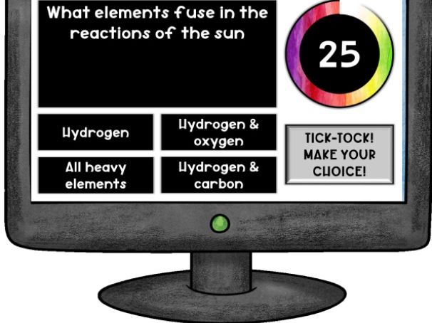 Astronomy Multiple Choice PowerPoint – Instant Feedback