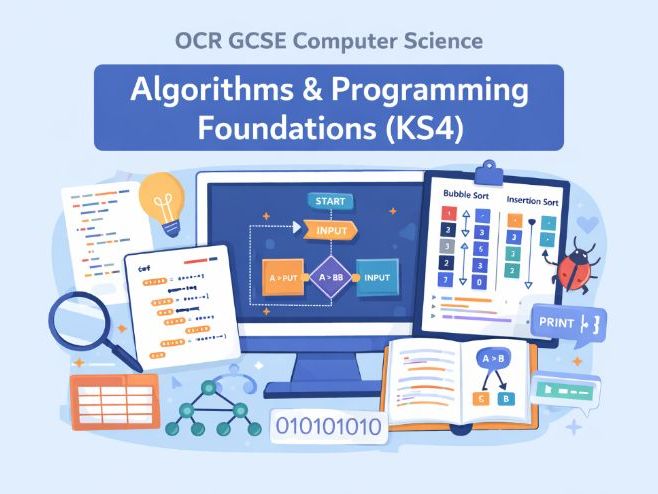 OCR GCSE Computer Science – Algorithms & Programming Foundations (KS4)