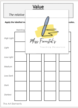 Value Scales Template | Teaching Resources