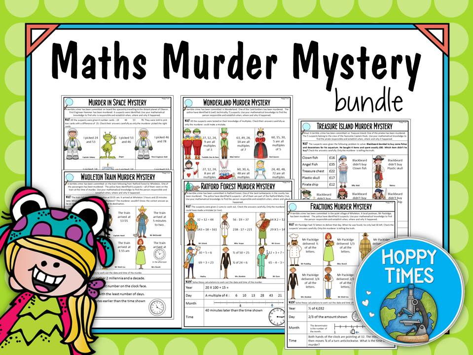 Murder Mystery Activities For Primary