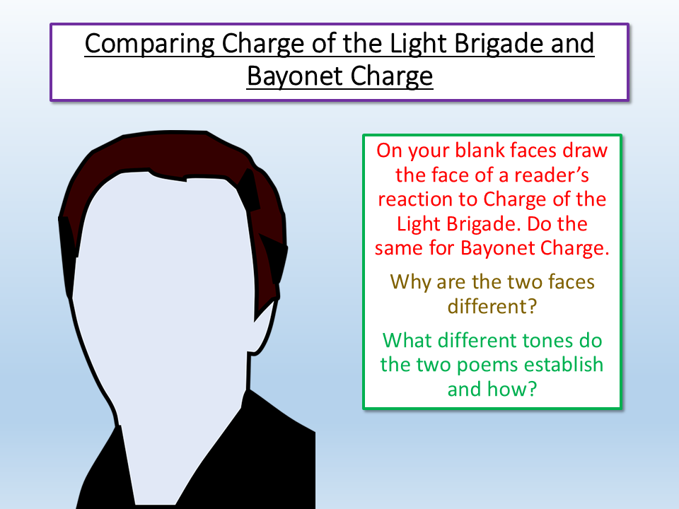 Comparing Bayonet Charge and Charge of the Light Brigade