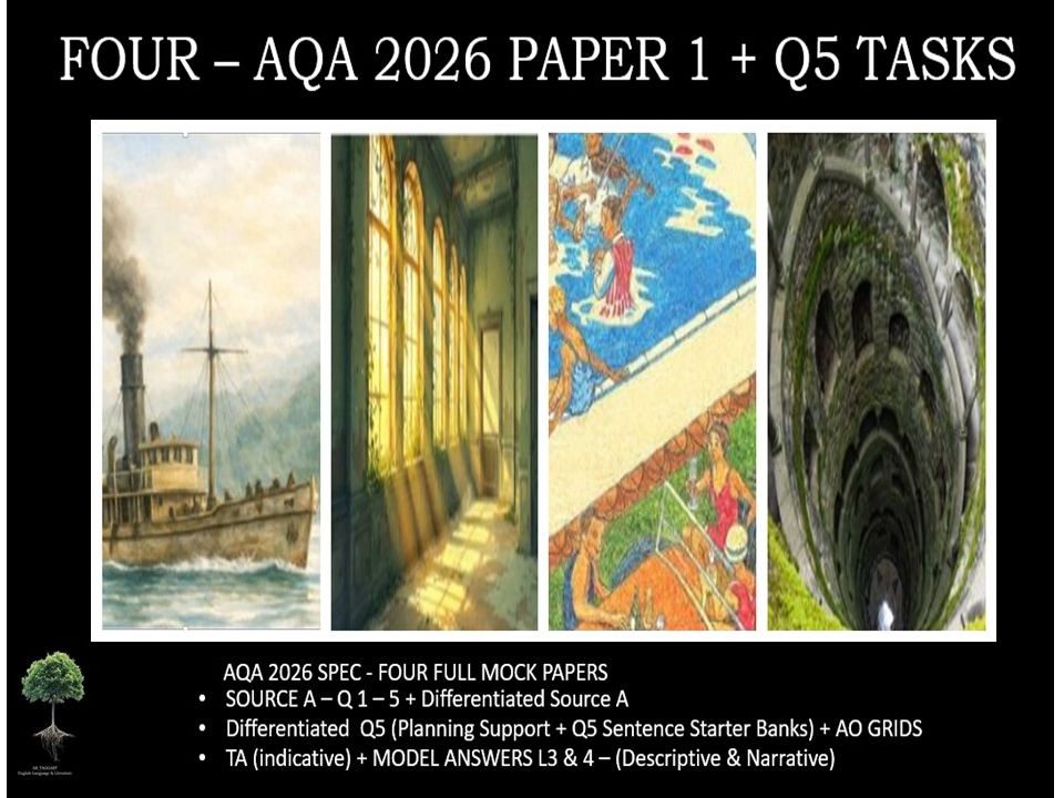 FOUR - PAPER 1 | 2026 FULL MOCKS | Q5 TASKS