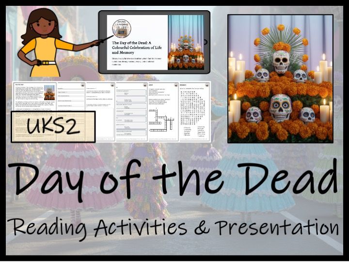 Day of the Dead Reading Comprehension Activities | Year 5 or Year 6