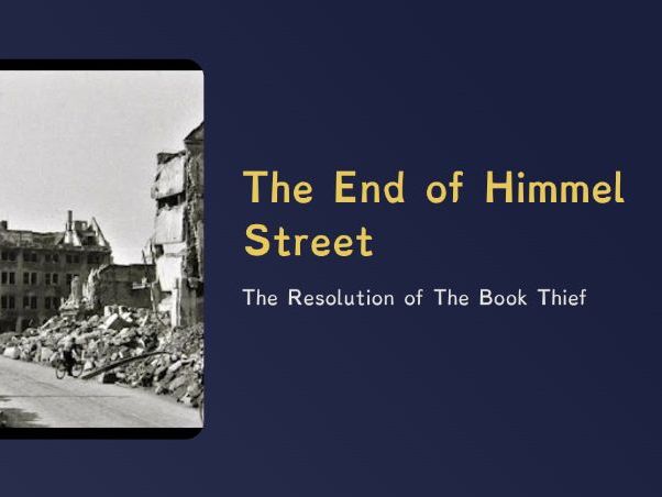 The Book Thief – Lesson 8 (PPT + Worksheet Pack)