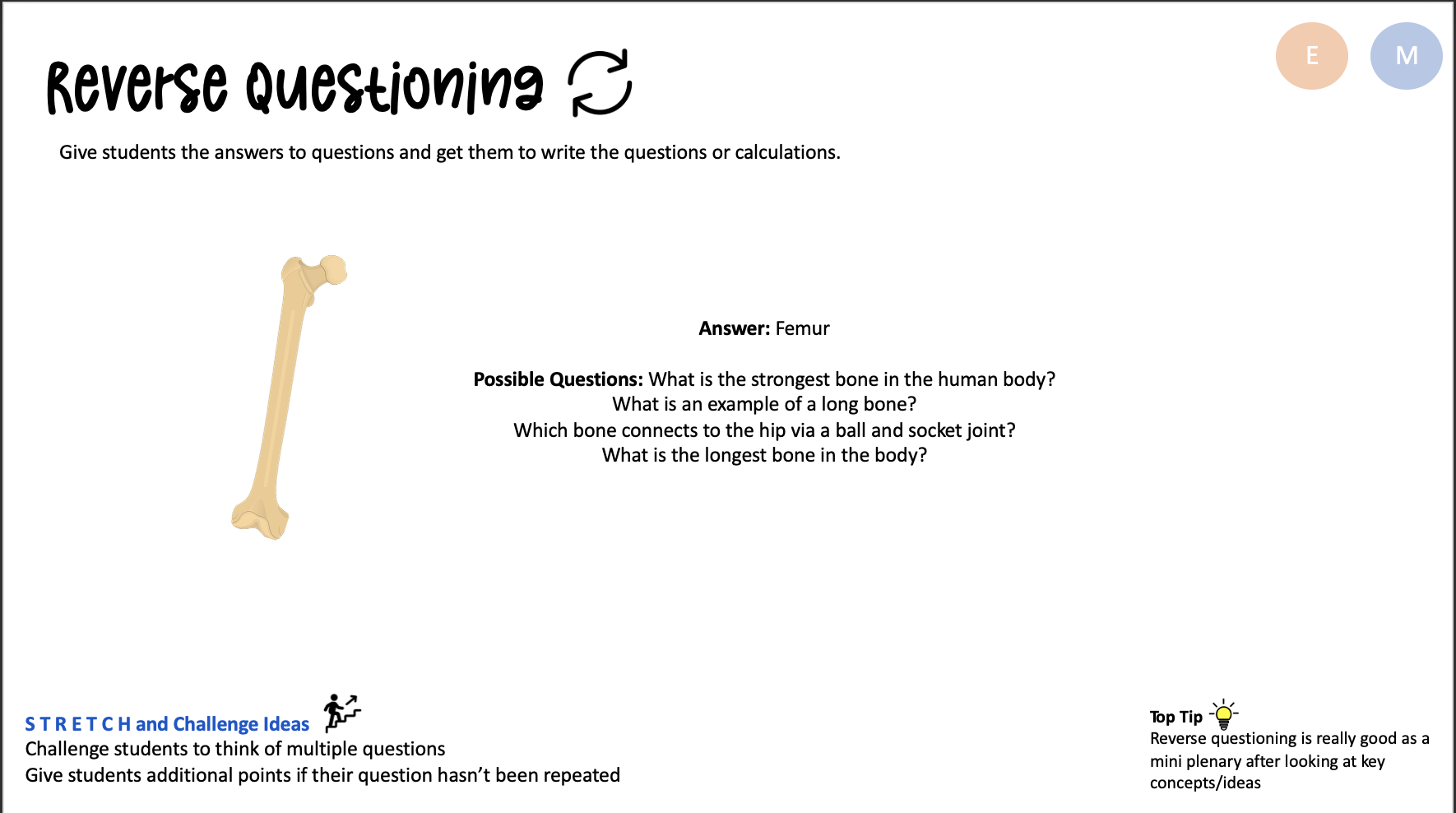 Starter Activities Teaching Resources