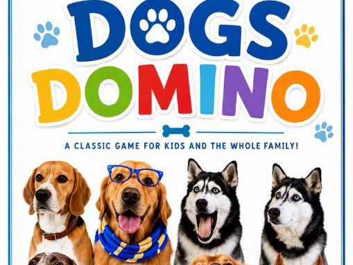 Dog Domino – 36 Printable Cards | Matching, Memory, Speech