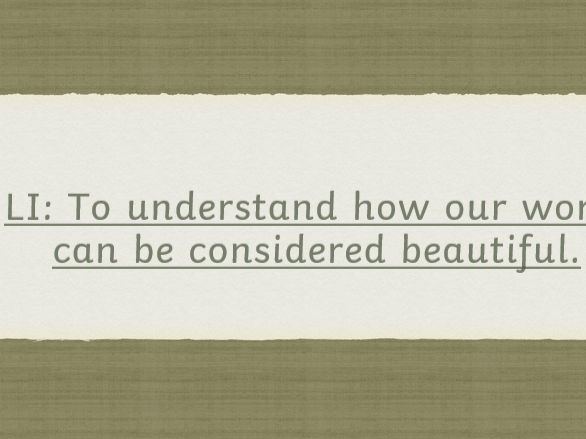 Year 3 RE 2a.1: CREATION/ FALL: What do Christians learn from the creation story? UC plans & PPTs