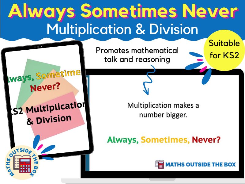 Always Sometimes Never - Multiplication & Division (KS2)