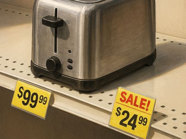 VOCABULARY     THE HISTORY OF DISCOUNT PRICES