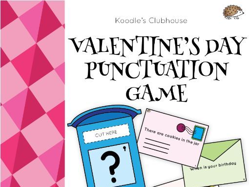 Valentine’s day punctuation game