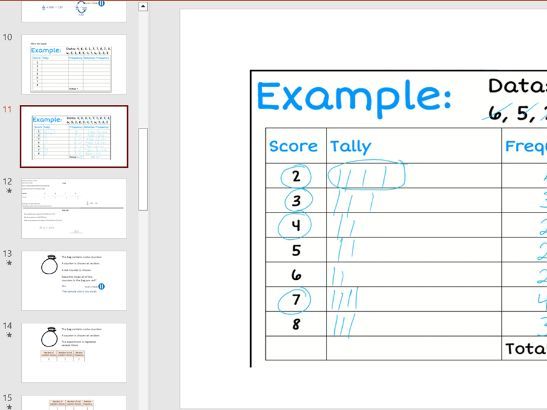 Using experimental data to estimate probabilities