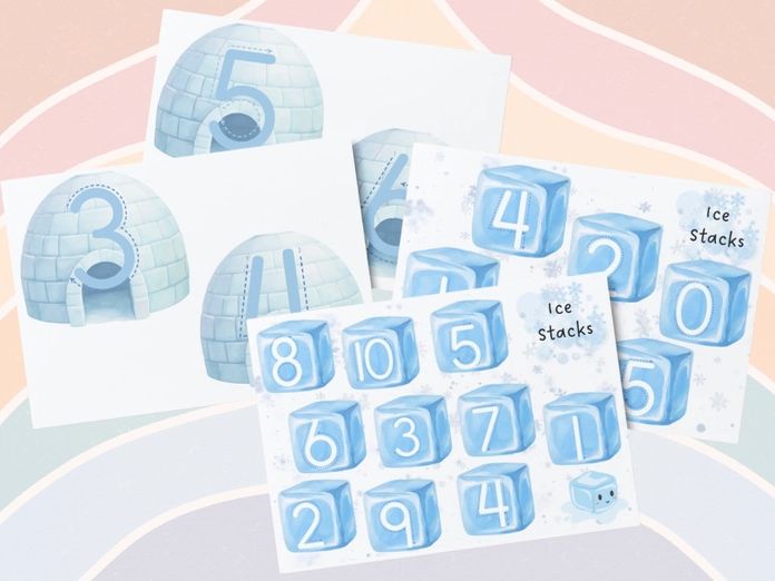 Winter/Polar - Ice Stacks & Igloos 1-10