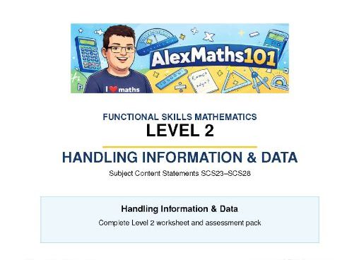Functional Skills Maths Level 2 Data Handling