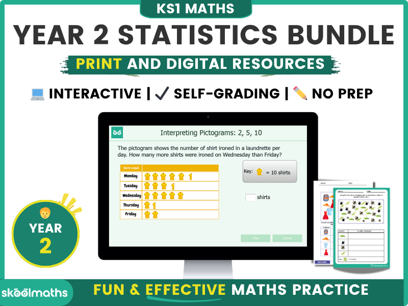 Year 2 Statistics Bundle