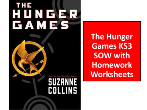 The Hunger Games KS3 SOW with Homework Worksheets