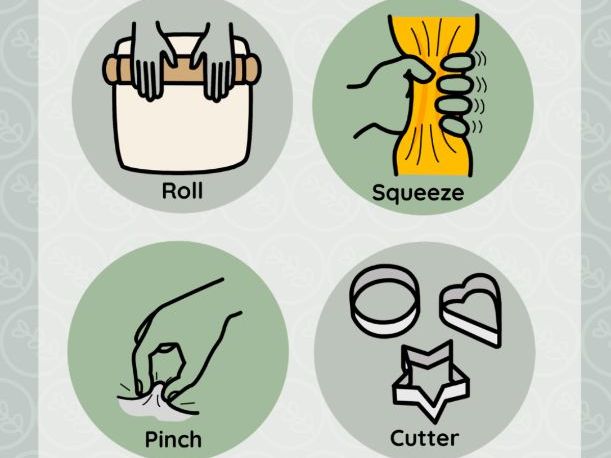 Playdough Visual Display Vocabulary Cards