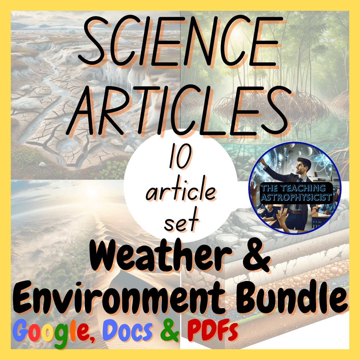 Weather & Environment | 10 Earth Science Reading Comprehension Passages UPDATED