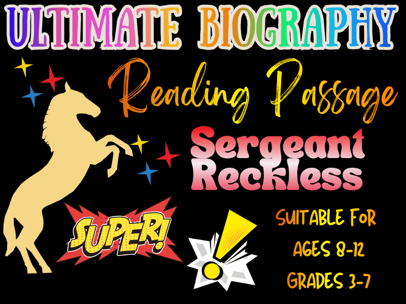 Sergeant Reckless: The True Story of the Hero War Horse | Kids Reading Passage