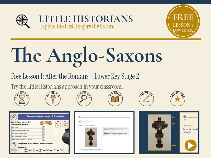 Anglo-Saxons Lesson 1: FREE After the Romans Lower KS2