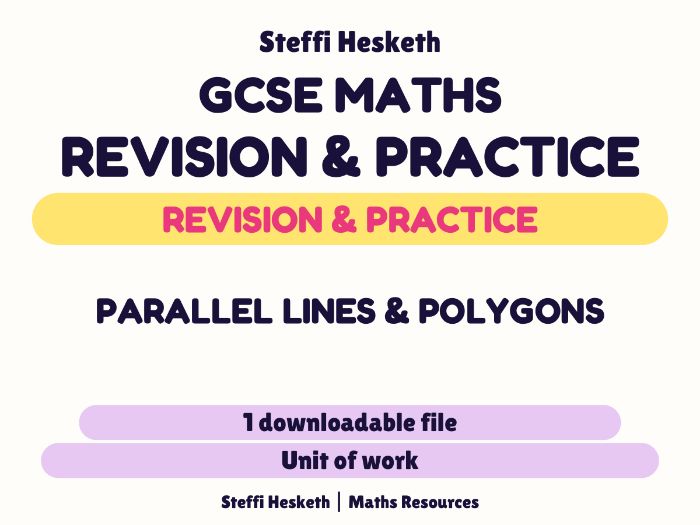 GCSE Angles: Parallel Lines and Polygons