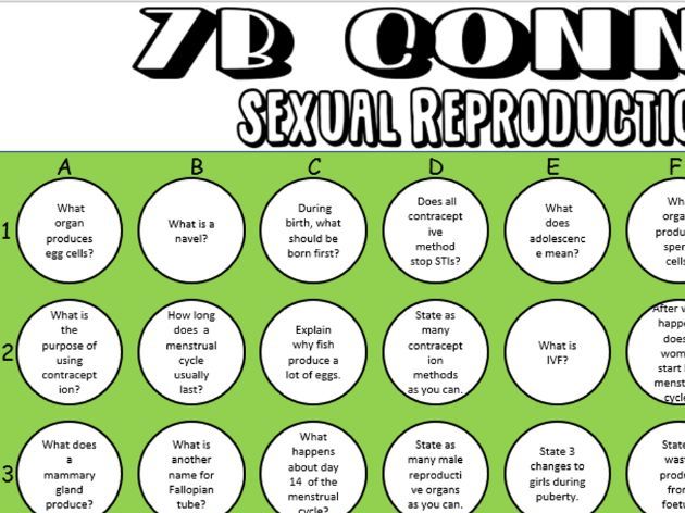 Connect4 Revision Game 7B Science