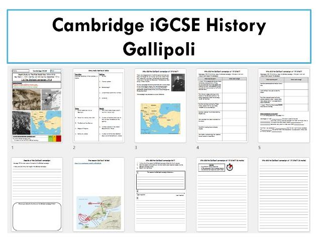 iGCSE | Gallipoli