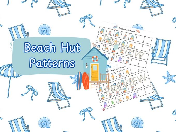 Beach Hut Patterns