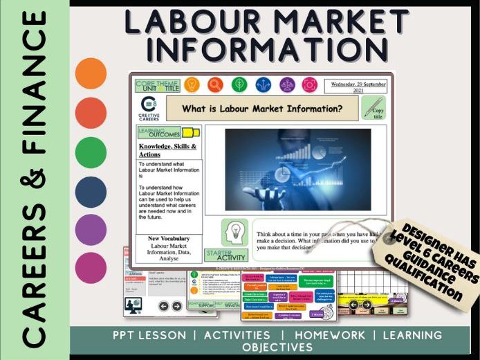 Lmi Worksheet LMI Labour Market Information Lesson | Teaching Resources