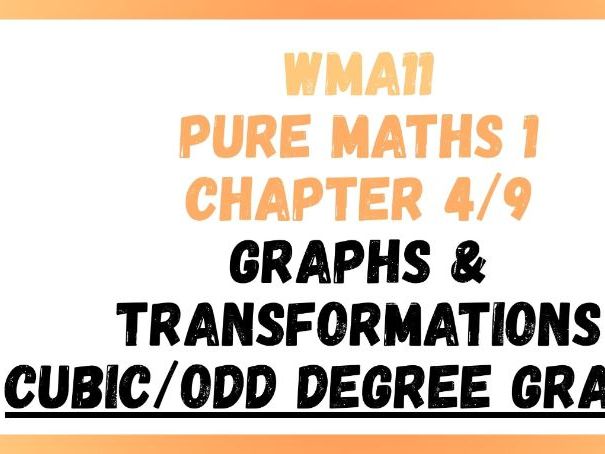 Cubic Graphs | IAS/IAL | Pure Maths 1 | WMA11 | Edexcel