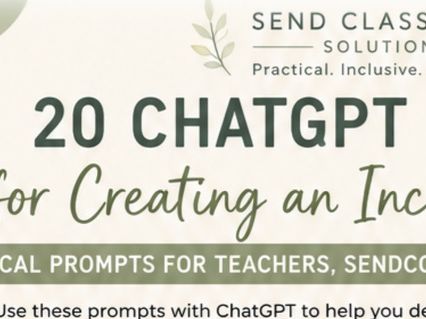 20 ChatGPT Prompts for Creating an Inclusive Classroom | New Teacher Guide