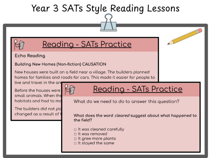 Year 3 SATs Style Reading Unit