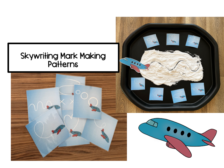 Skywriting Mark Making Patterns