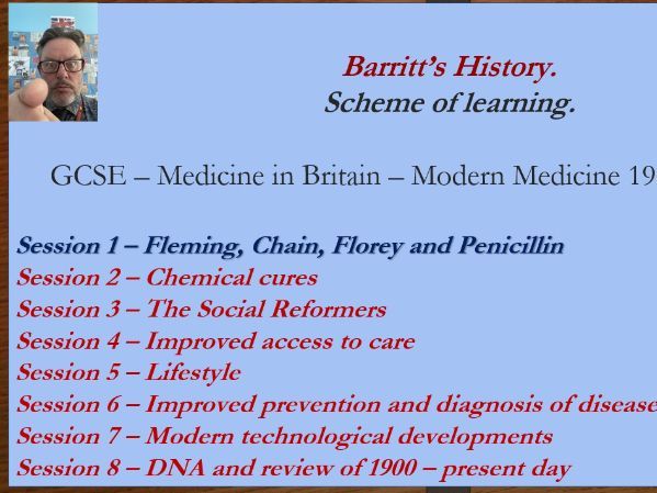 Barritt's History - Edexcel / Pearson - Medicine in Britain 1900 - present day.