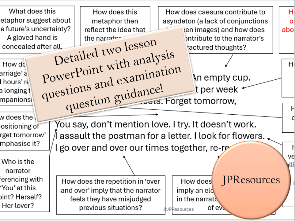 Dusting the Phone - New Eduqas Poetry Anthology - Two GCSE Lessons ...