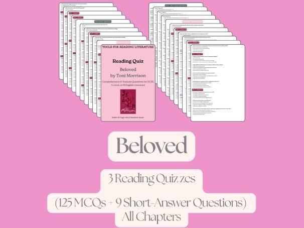 Beloved Reading Quiz – The Whole Novel | GCSE & A-Level English